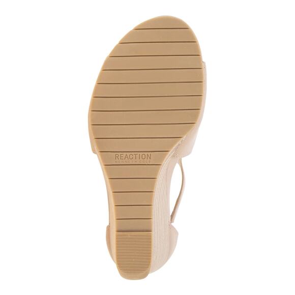 Kenneth Cole Reaction Women's Gracie Wedge Sandals Beige Size 8 - Picture 5 of 5